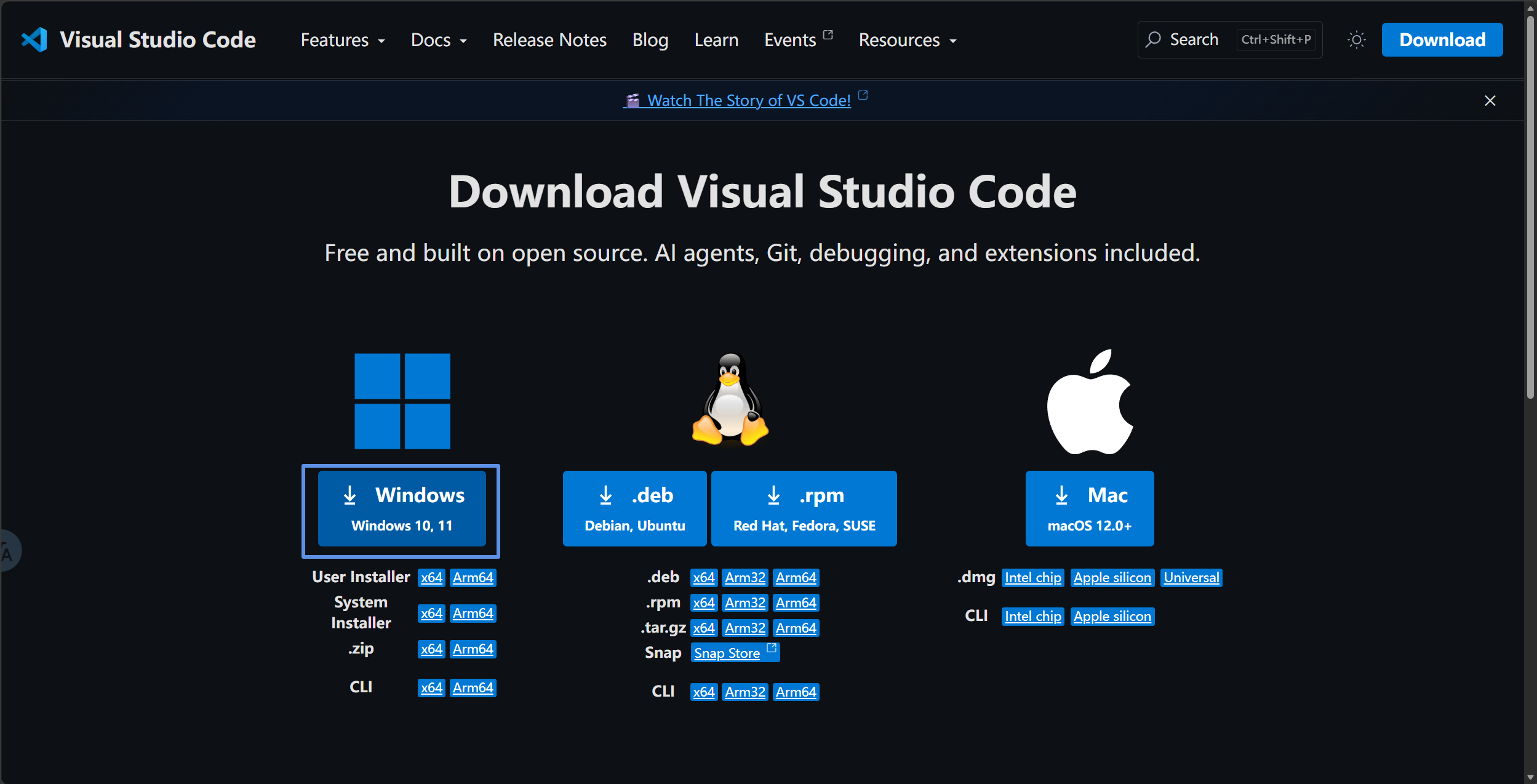 下载VSCode